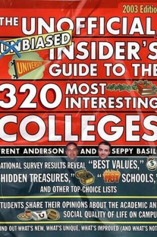 Cover of The Unofficial, Unbiased Insider's Guide to the 320 Most Interesting Colleges