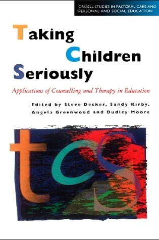 Cover of Taking Children Seriously