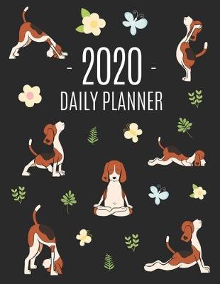 Book cover for Dog Yoga Planner 2020