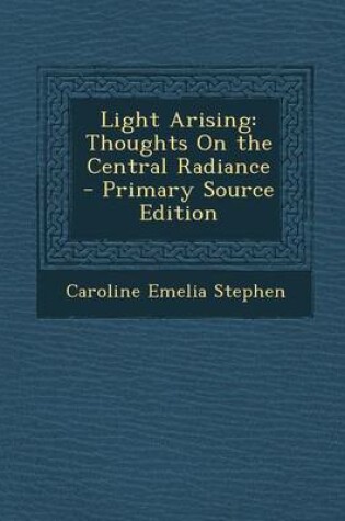 Cover of Light Arising