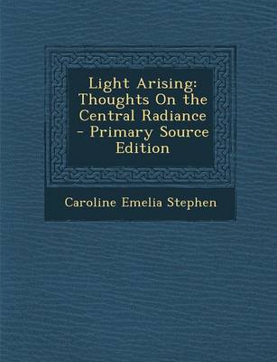 Book cover for Light Arising