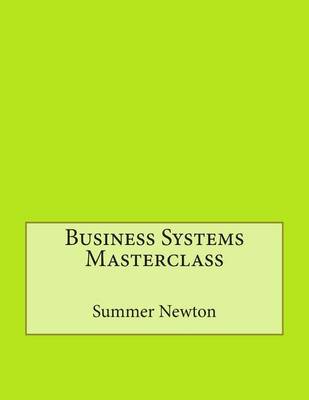 Book cover for Business Systems Masterclass