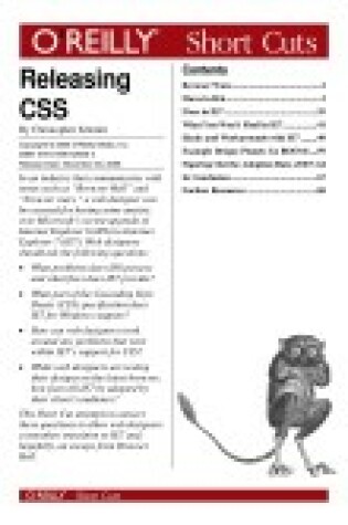 Cover of Releasing CSS