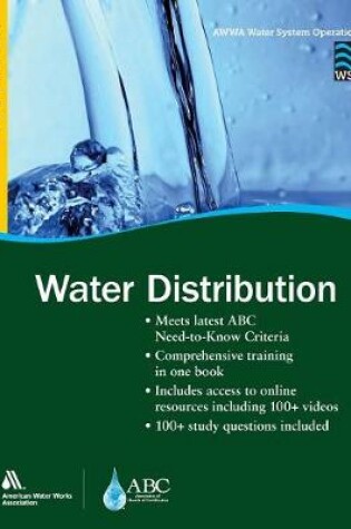 Cover of WSO Water Distribution, Grades 3 & 4