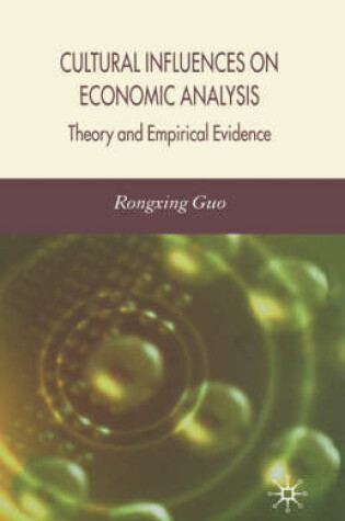 Cover of Cultural Influences on Economic Analysis