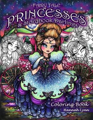 Book cover for Fairy Tale Princesses & Storybook Darlings Coloring Book