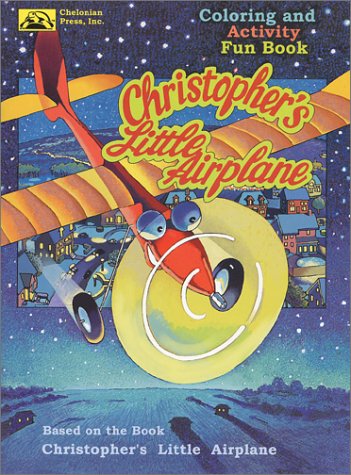 Book cover for Christopher's Little Airplane Coloring and Activity Fun Book