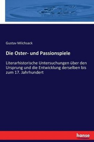 Cover of Die Oster- und Passionspiele