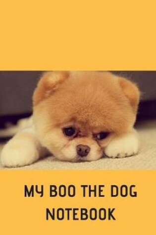 Cover of Boo the Dog Notebook