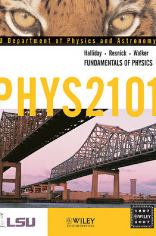 Cover of Physics 2101: Fundamentals of Physics