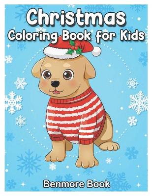 Book cover for Christmas Coloring Book for Kids