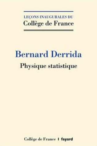 Cover of Physique Statistique