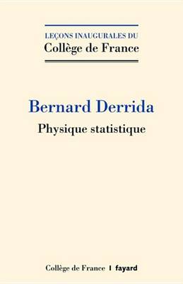 Book cover for Physique Statistique