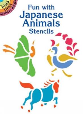 Book cover for Fun with Japanese Animals Stencils