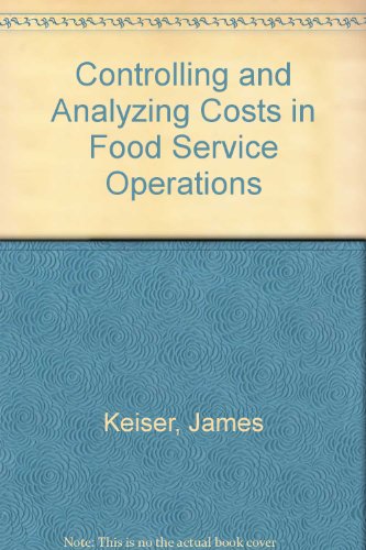 Book cover for Controlling and Analyzing Costs in Food Service Operations