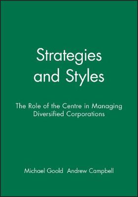 Book cover for Strategies and Styles