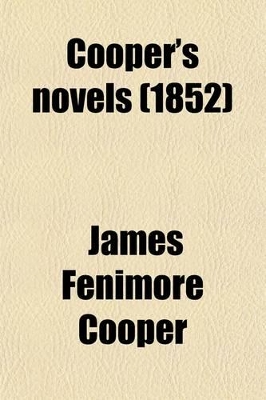 Book cover for Cooper's Novels (Volume 30)