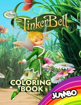 Book cover for Tinkerbell Jumbo Coloring Book