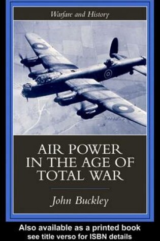 Cover of Air Power in the Age of Total War