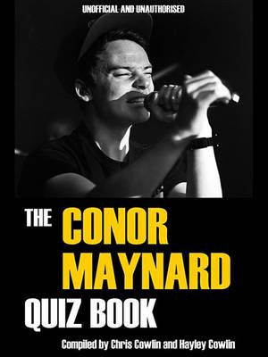 Book cover for The Conor Maynard Quiz Book
