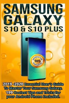 Book cover for Samsung Galaxy S10 & S10 plus