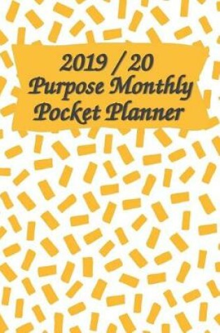 Cover of 2019/20 Purpose Monthly Planner