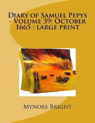 Book cover for Diary of Samuel Pepys - Volume 39