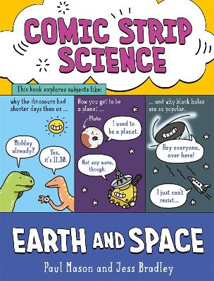 Book cover for Comic Strip Science: Earth and Space