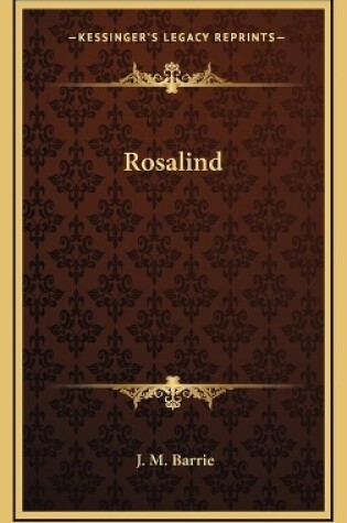 Cover of Rosalind