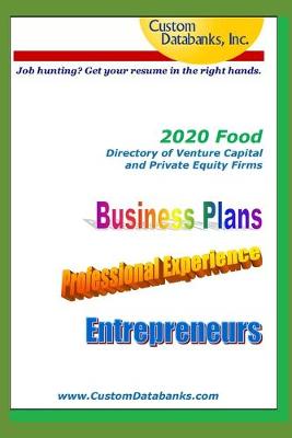 Book cover for 2020 Food Directory of Venture Capital and Private Equity Firms