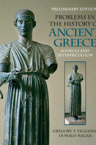Cover of Prelimary Edition for Problems in the History of Ancient Greece