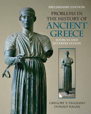 Book cover for Prelimary Edition for Problems in the History of Ancient Greece