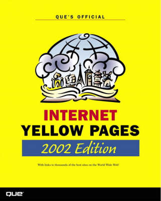 Book cover for Que's Official Internet Yellow Pages, 2002 Edition