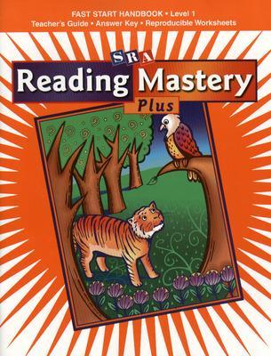 Book cover for Reading Mastery 1 2002 Plus Edition, Fast Start Handbook