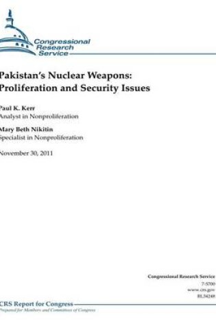 Cover of Pakistan's Nuclear Weapons