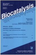 Book cover for Biocatalysis V3