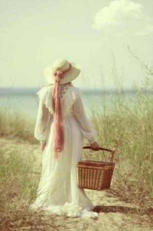 Cover of Victorian Woman at the Seashore with a Picnic Basket Journal