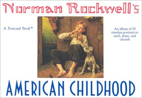 Book cover for Norman Rockwell's American Childhood