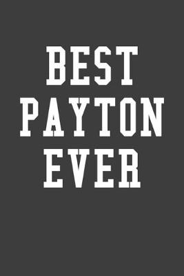 Book cover for Best Payton Ever