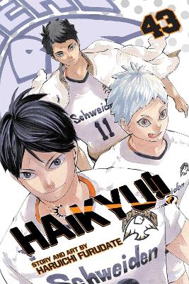 Book cover for Haikyu!!, Vol. 43