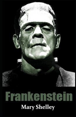 Book cover for Frankenstein illustrared