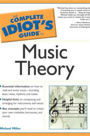 Cover of The Complete Idiot's Guide to Music Theory (1st Edition)