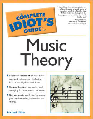 Book cover for The Complete Idiot's Guide to Music Theory (1st Edition)