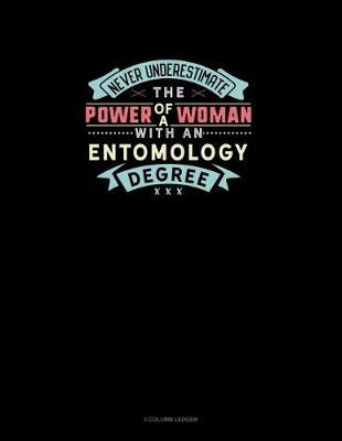 Book cover for Never Underestimate The Power Of A Woman With An Entomology Degree