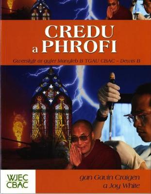 Book cover for Credu a Phrofi: Gwerslyfr ar Gyfer Manyleb B TGAU CBAC - Dewis B