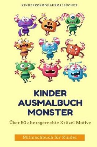 Cover of Kinder Ausmalbuch Monster