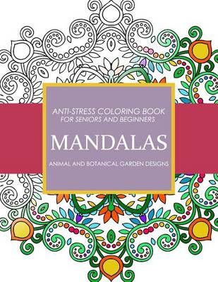 Book cover for Mandala Animals and Botanical Garden Designs