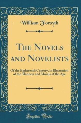 Cover of The Novels and Novelists