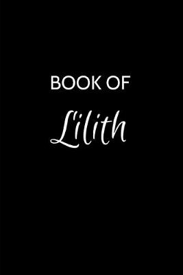 Book cover for Book of Lilith