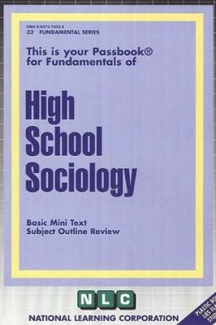 Cover of HIGH SCHOOL SOCIOLOGY